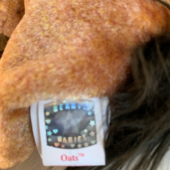 Ty (31) Oats Brown and White Horse Plush - Picture 2 of 13